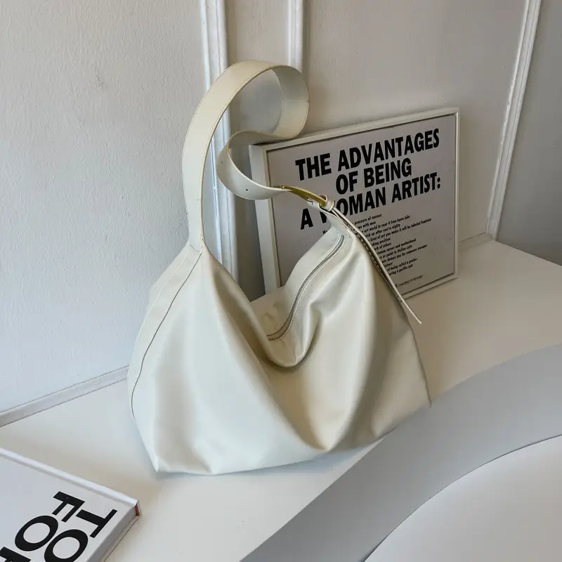 Women's Large Capacity Soft Leather Shoulder Crossbody Bag - Image 2