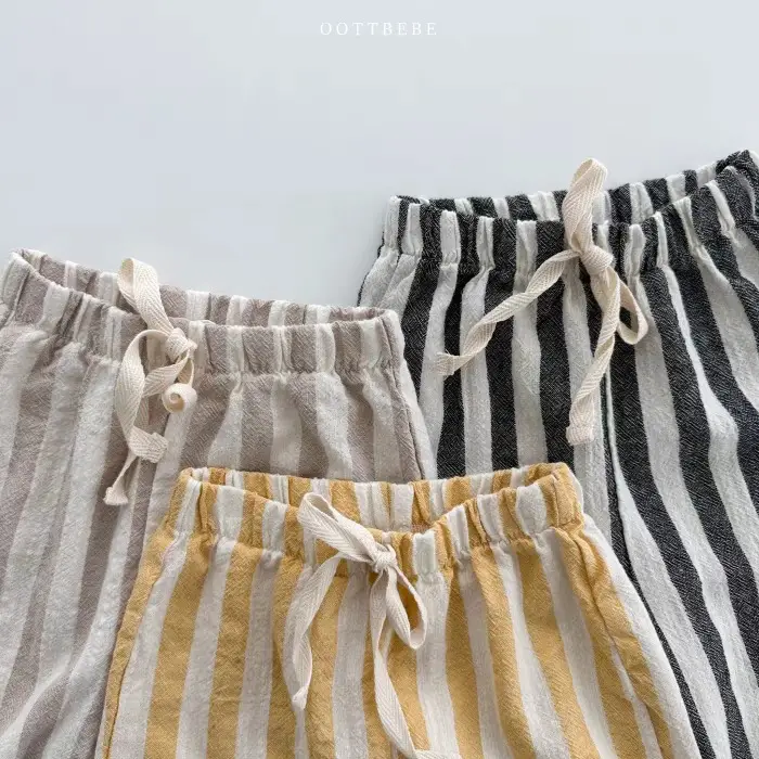 Korean-style Striped Trousers for Boys Girls Baby Outfit — feature 6