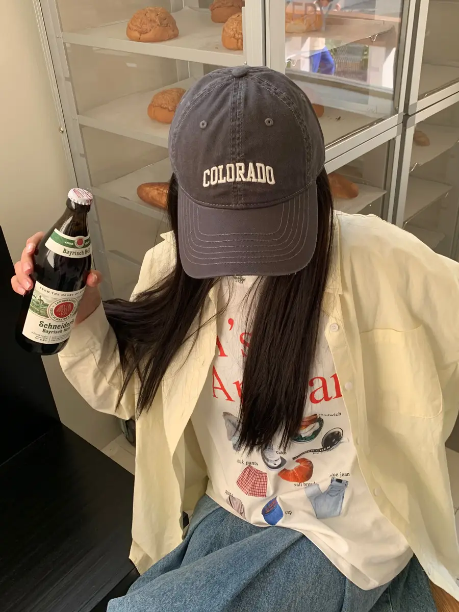 Men Women Red Colorado Baseball Cap Large All Season - Image 10