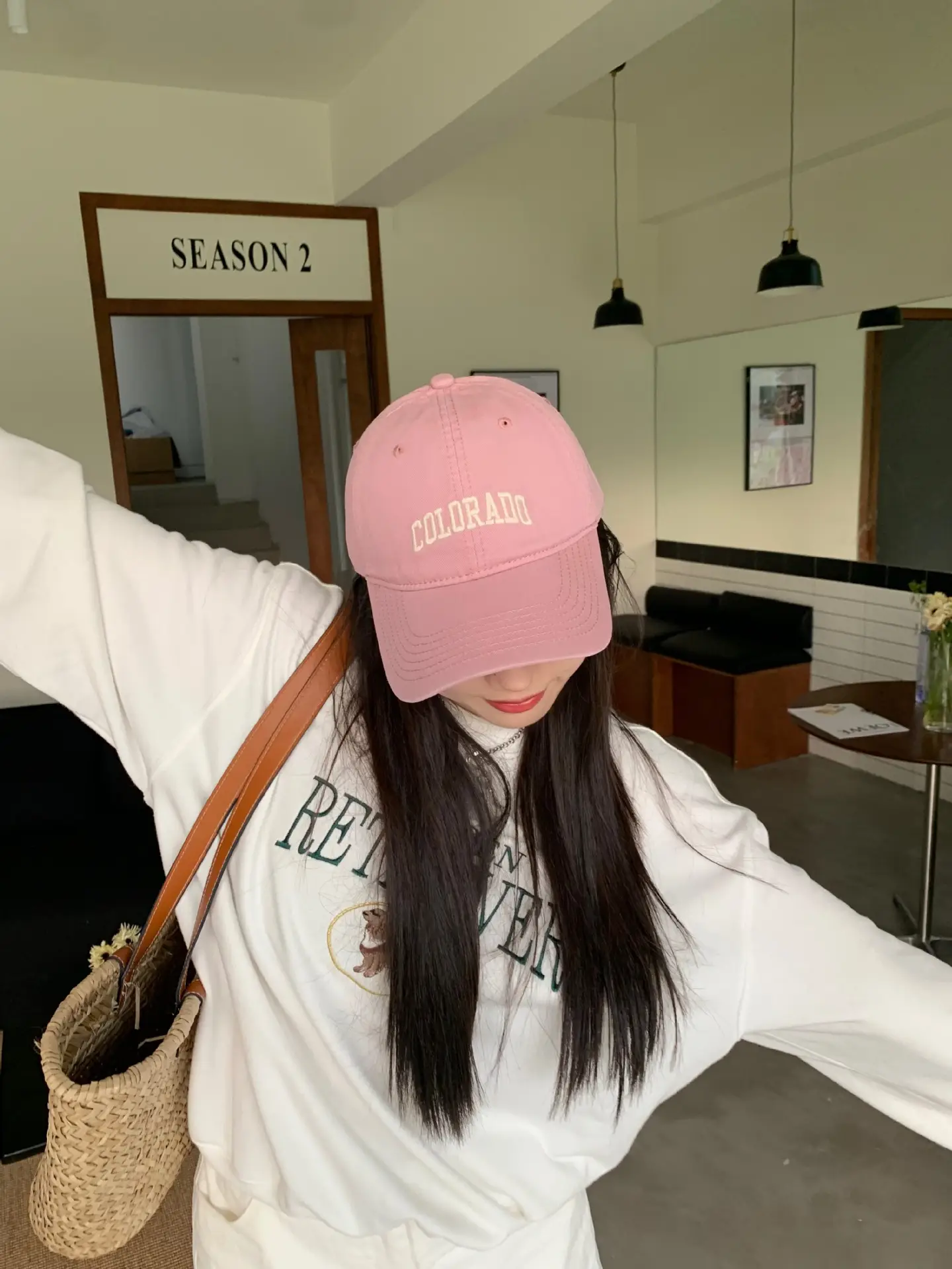 Men Women Red Colorado Baseball Cap Large All Season - Image 3