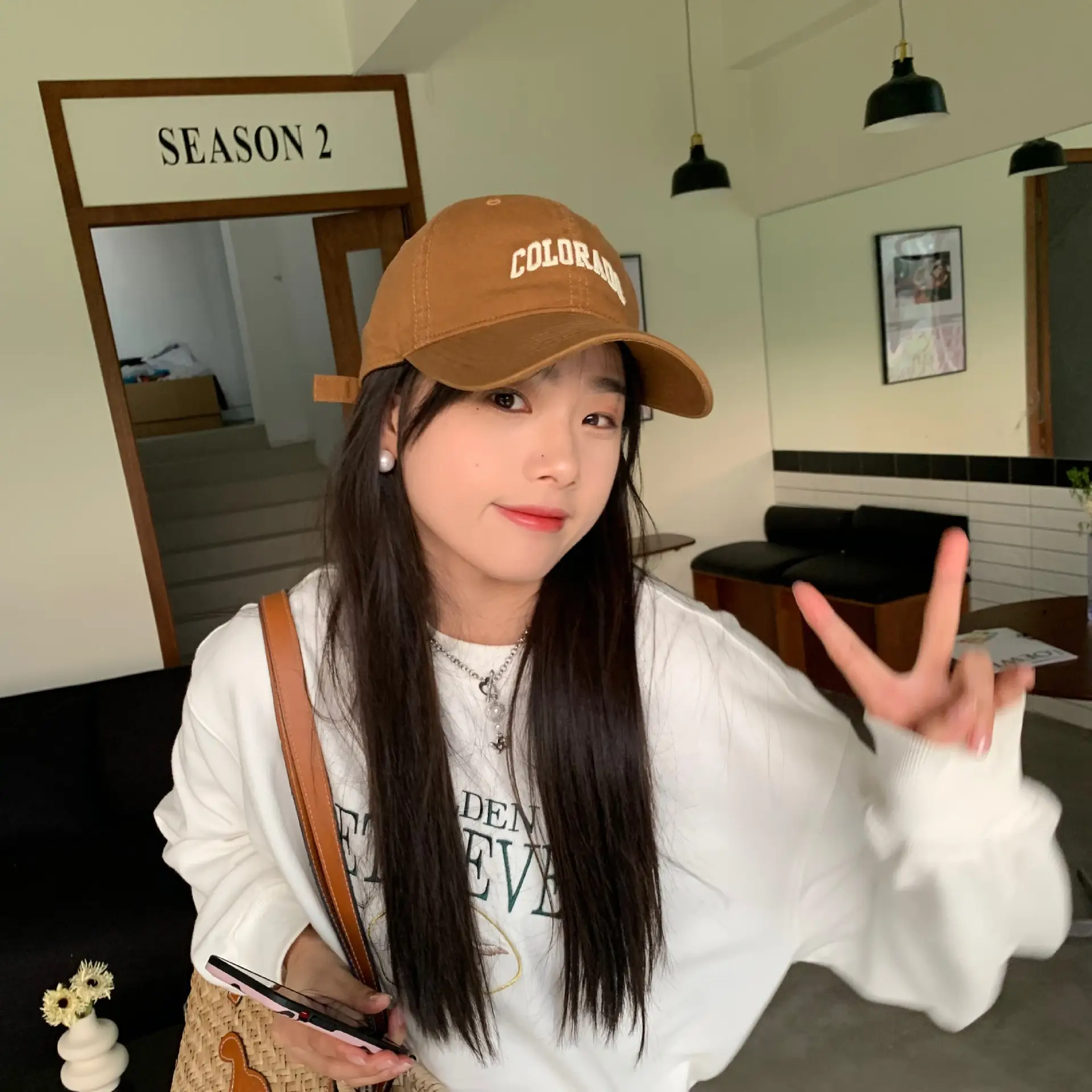 Men Women Red Colorado Baseball Cap Large All Season - Image 5