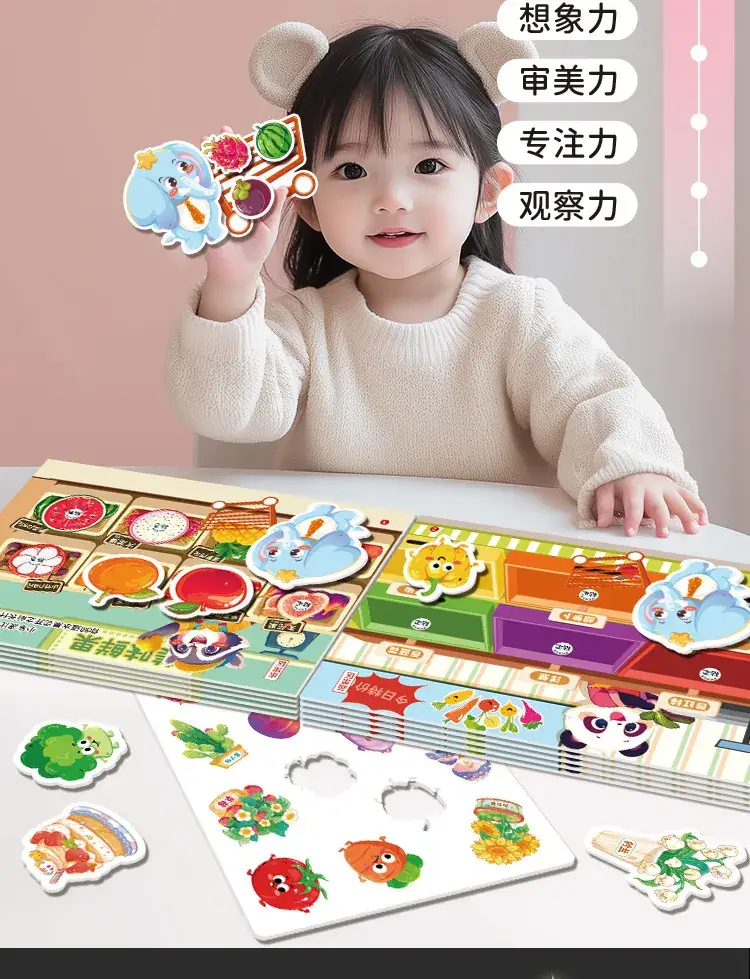 Infant Hand-Tear Off Sticker Book for Kids — feature 12