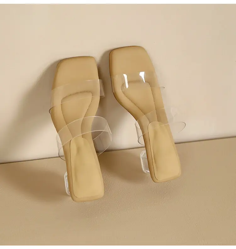 Transparent Crystal High Heel Sandals Women Summer — feature 17