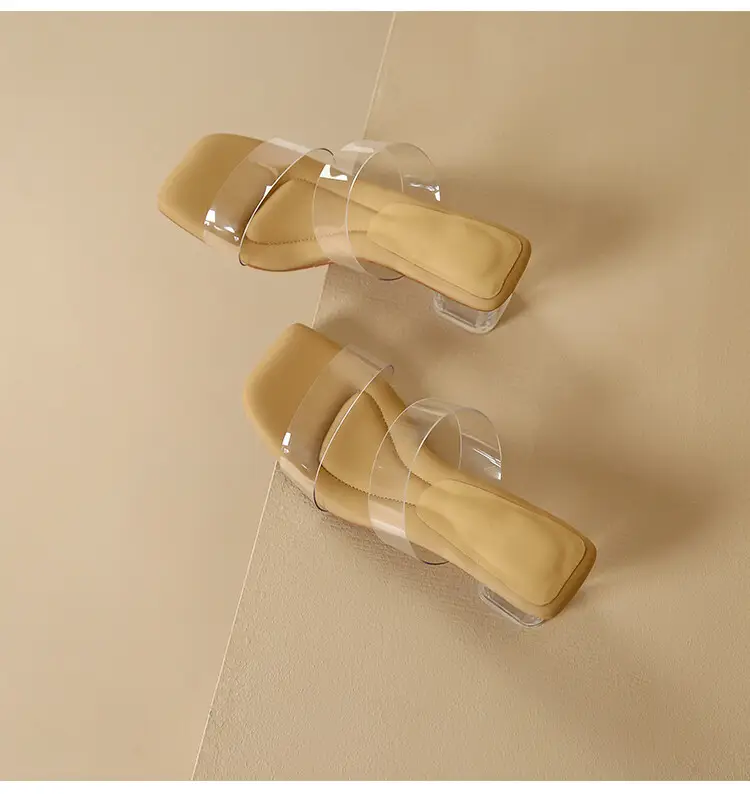Transparent Crystal High Heel Sandals Women Summer — feature 18