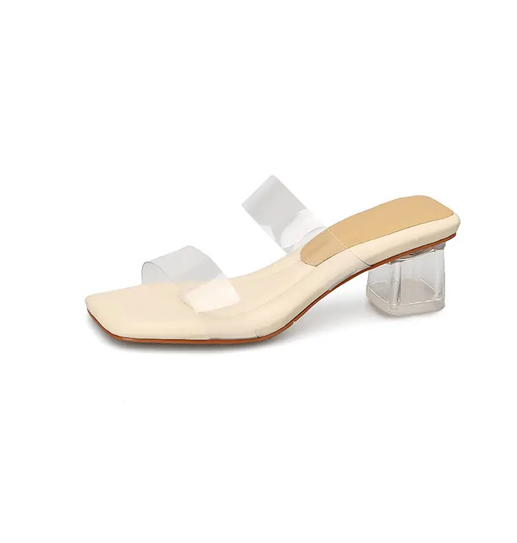 Transparent Crystal High Heel Sandals Women Summer — feature 22
