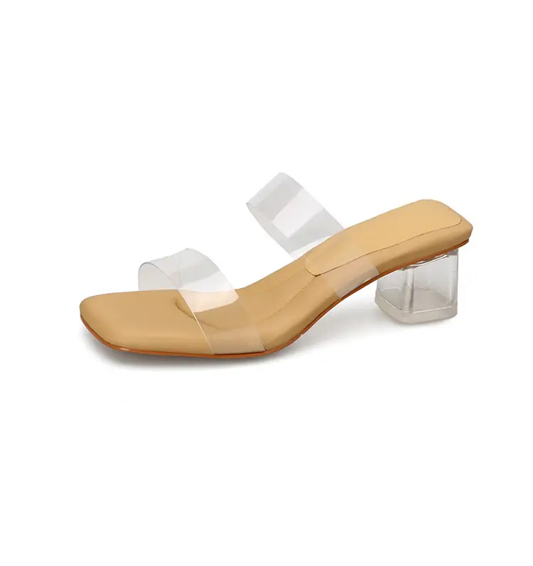 Transparent Crystal High Heel Sandals Women Summer — feature 23