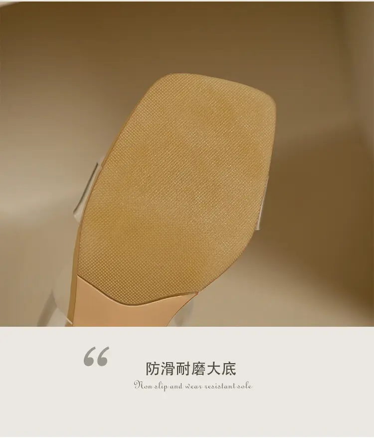 Transparent Crystal High Heel Sandals Women Summer — feature 6