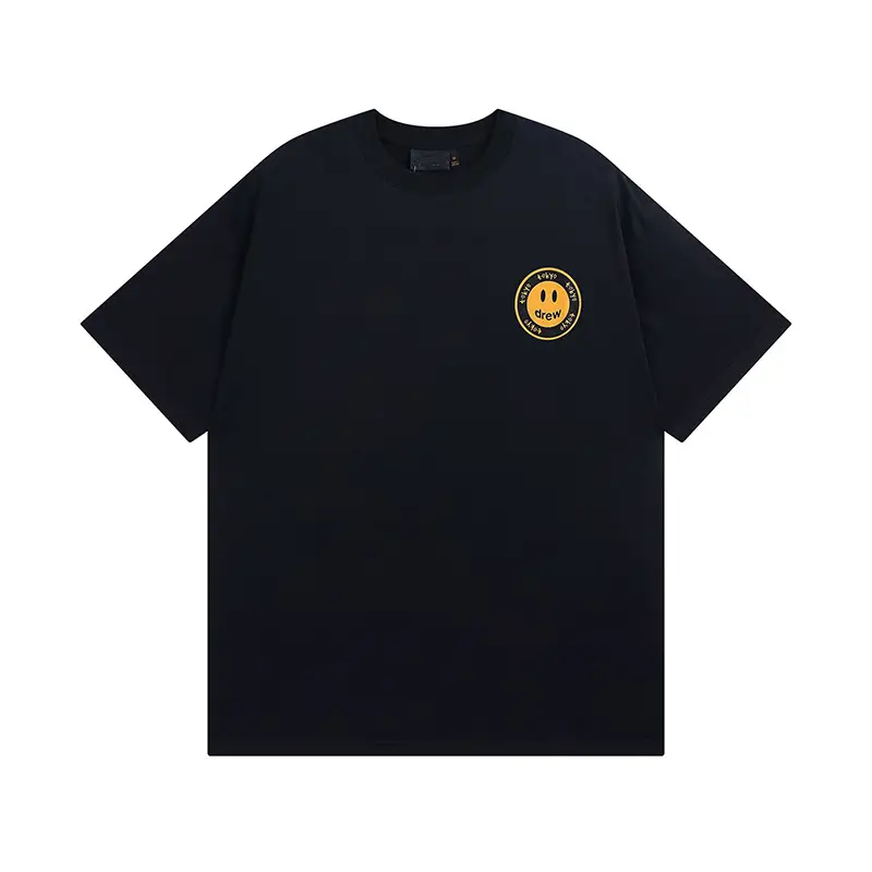 Drew Smiley Japanese Flash T-Shirt White Men Women — feature 3