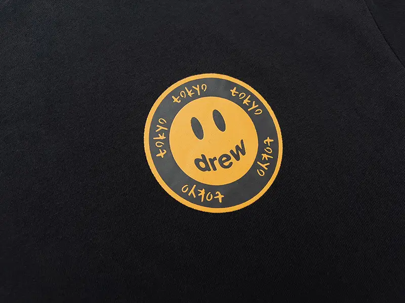 Drew Smiley Japanese Flash T-Shirt White Men Women — feature 7