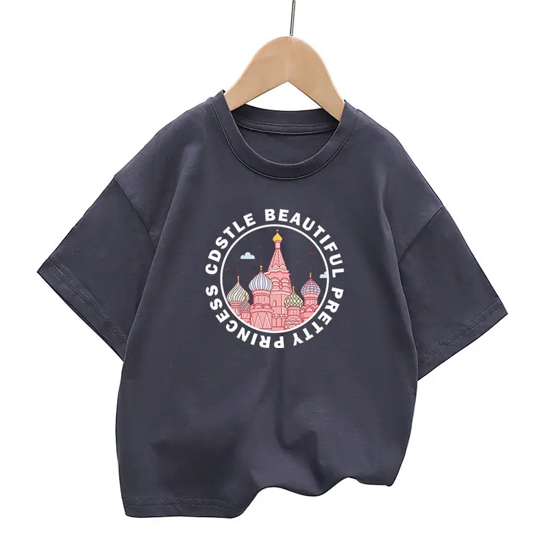 Kids Green Short Sleeve Cotton T-Shirt Summer Wear