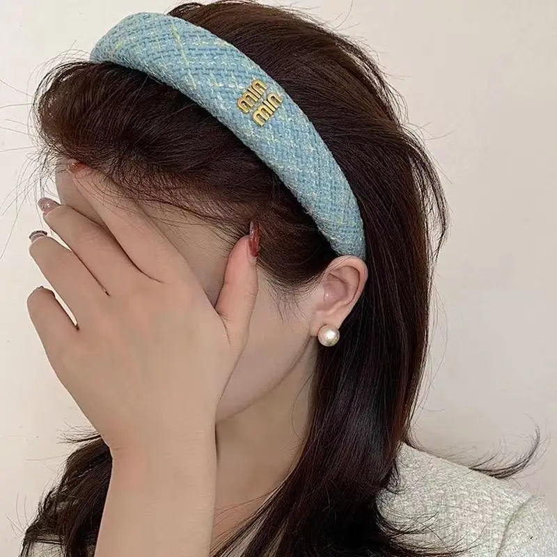 French Style Wide Brim Headband Women Autumn Winter — feature 5