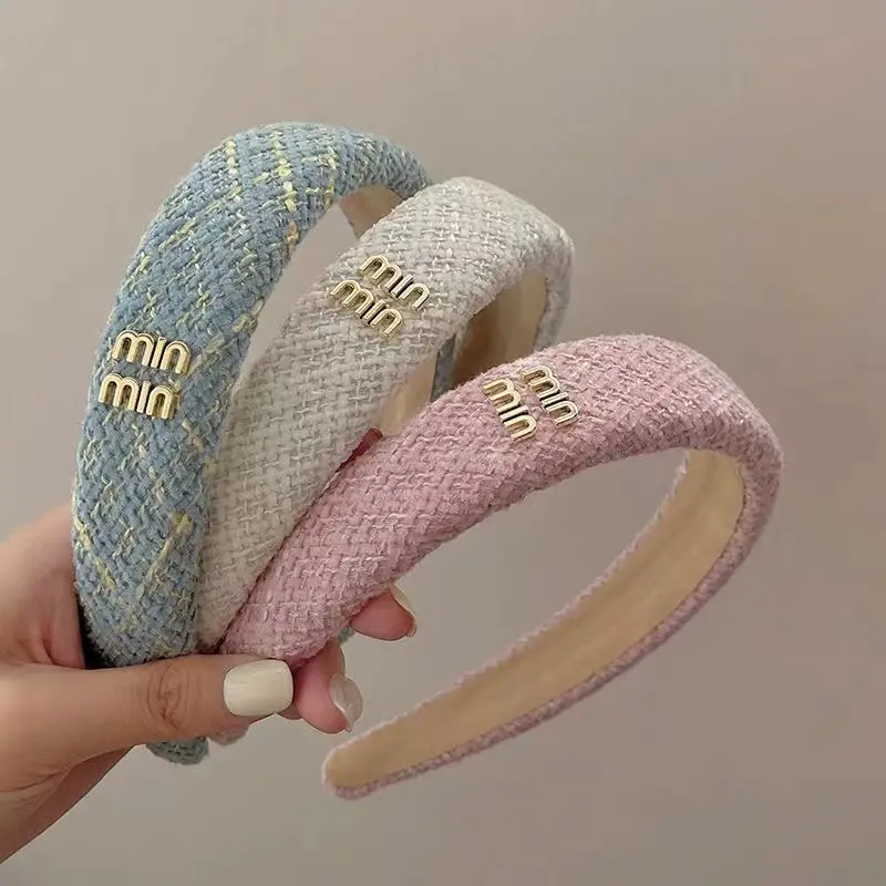 French Style Wide Brim Headband Women Autumn Winter — feature 8