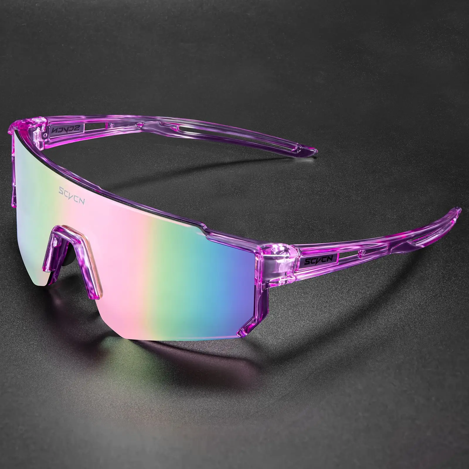 SCVCN Blue Sandproof Riding Sunglasses for Men Women
