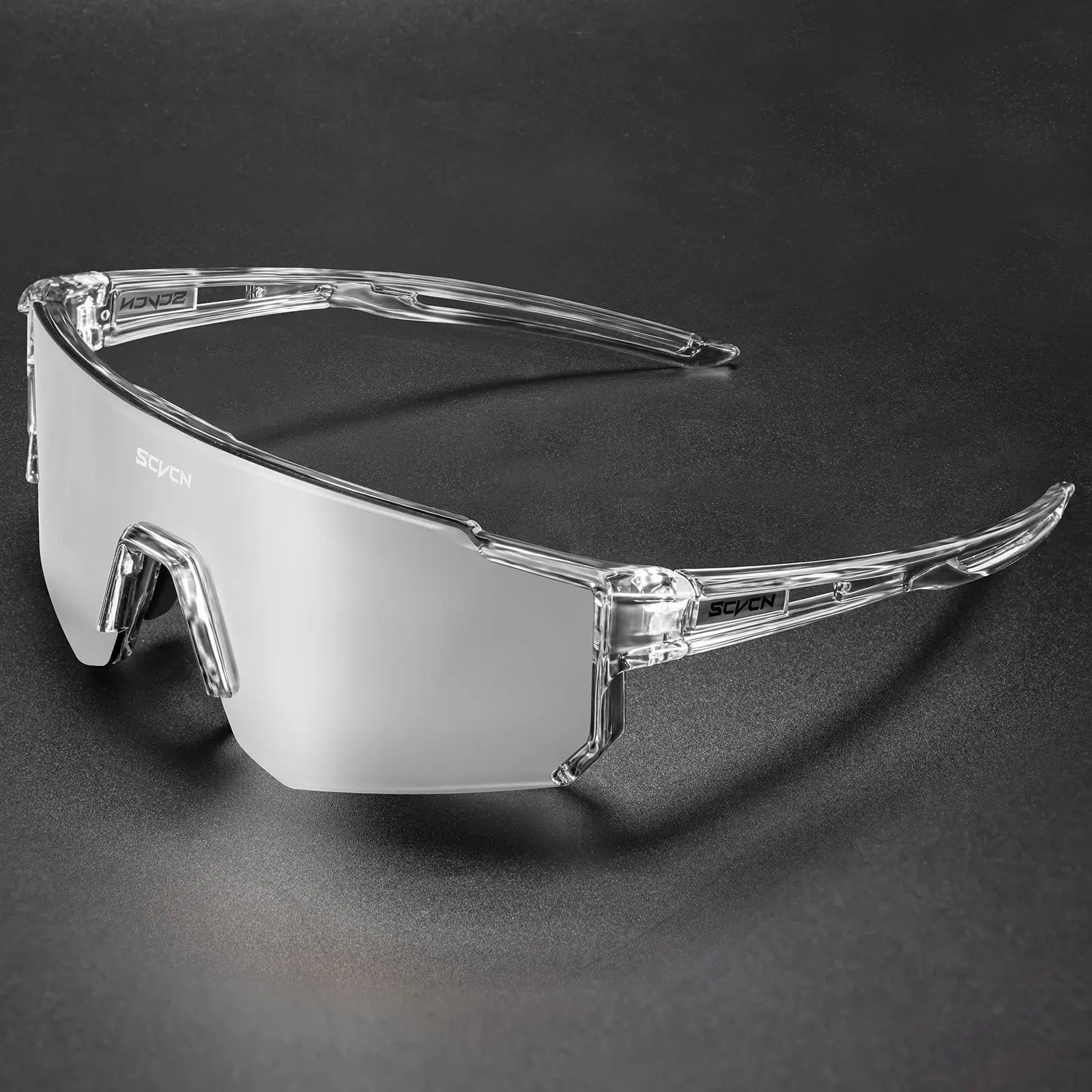 SCVCN Blue Sandproof Riding Sunglasses for Men Women