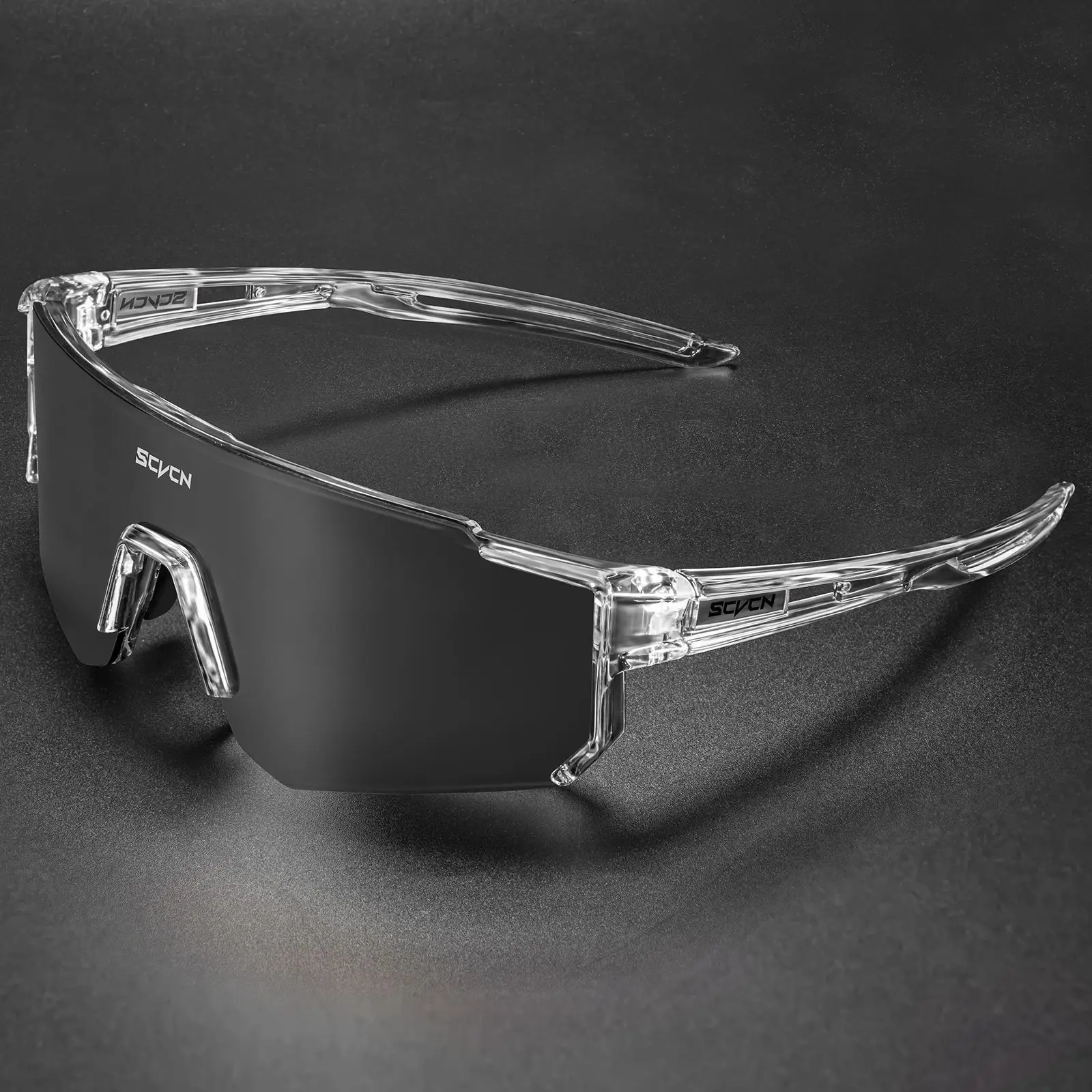 SCVCN Blue Sandproof Riding Sunglasses for Men Women
