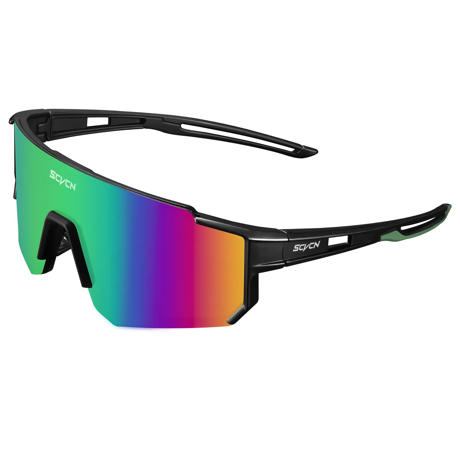 SCVCN Blue Sandproof Riding Sunglasses for Men Women