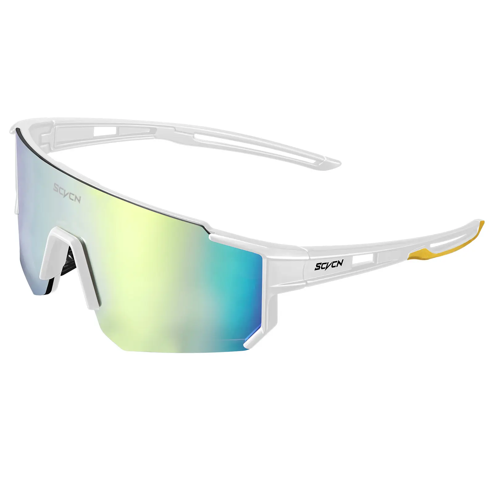 SCVCN Blue Sandproof Riding Sunglasses for Men Women
