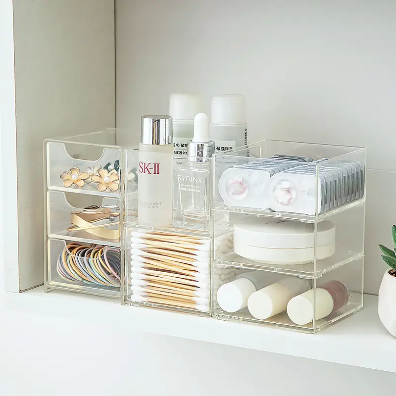 Mirror Cabinet Storage Box Wall Mount Bathroom Cosmetic Storage - Image 5