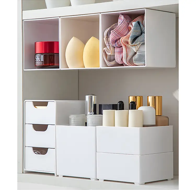 Mirror Cabinet Storage Box Wall Mount Bathroom Cosmetic Storage — feature 18