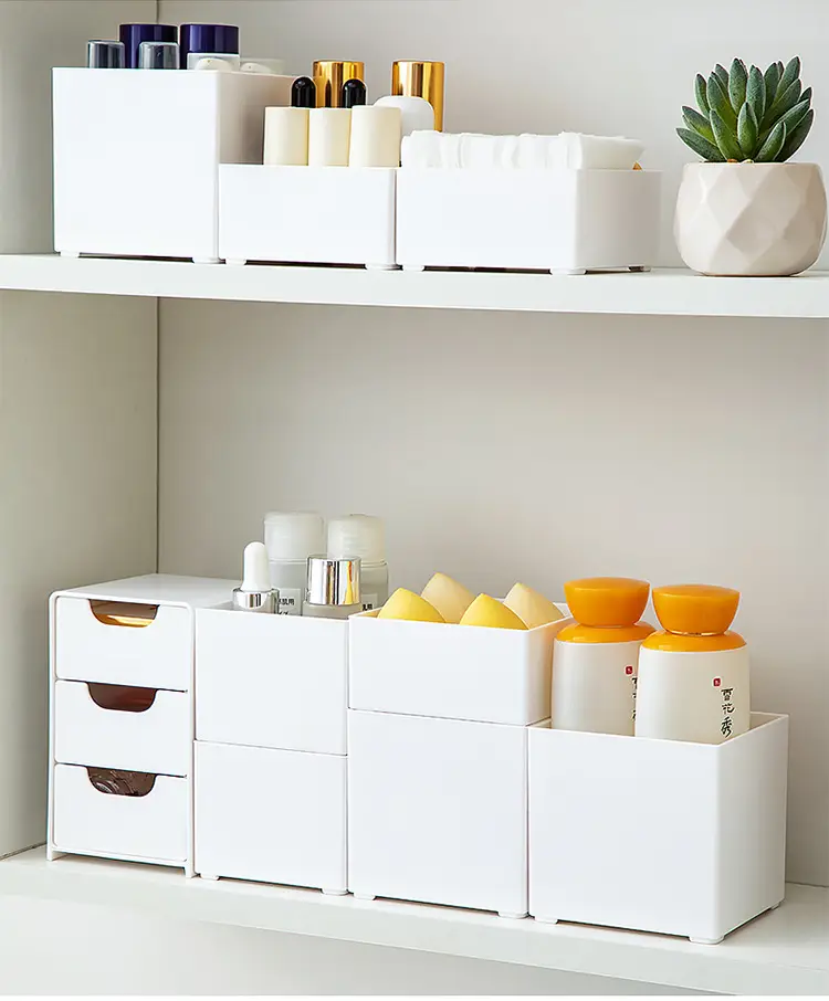 Mirror Cabinet Storage Box Wall Mount Bathroom Cosmetic Storage — feature 29