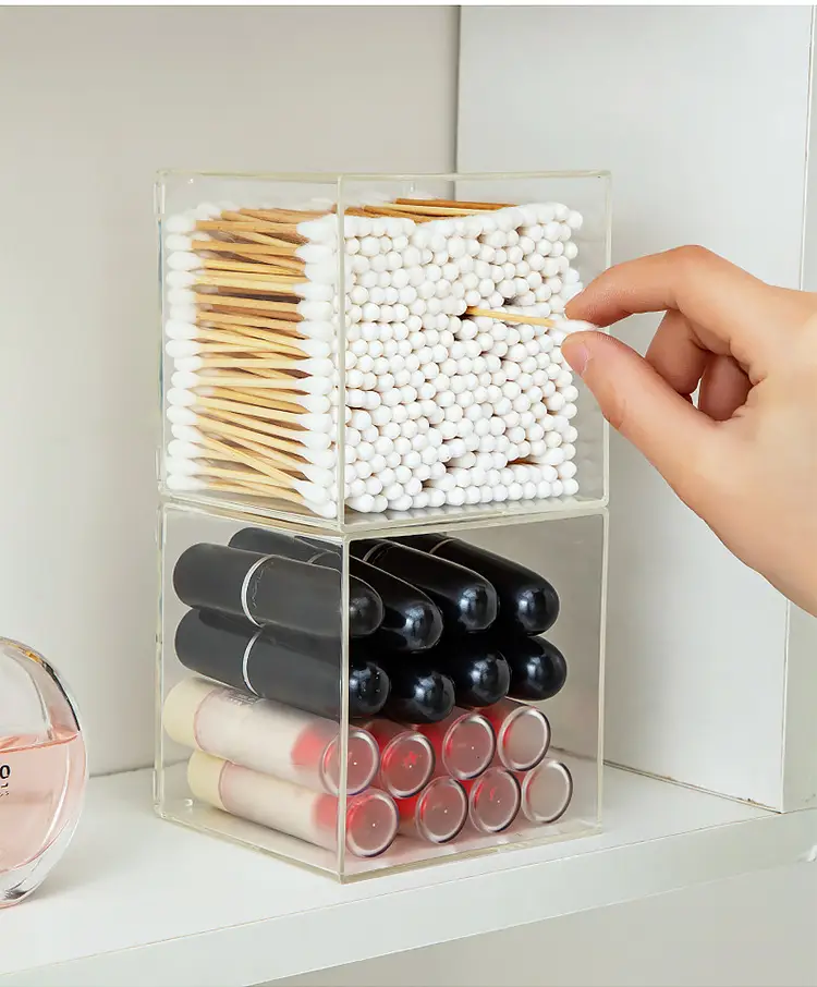 Mirror Cabinet Storage Box Wall Mount Bathroom Cosmetic Storage — feature 33