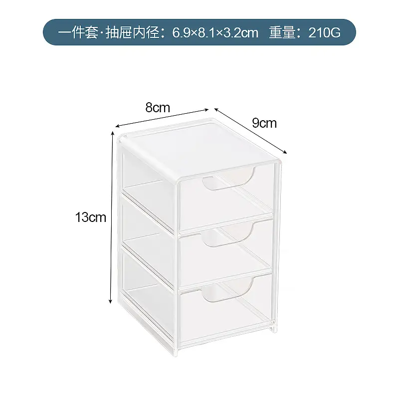 Mirror Cabinet Storage Box Wall Mount Bathroom Cosmetic Storage - Image 3