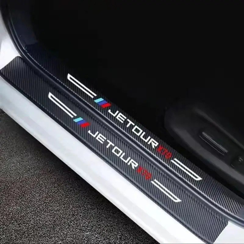 Suitable for Dongfeng Fengshen Yixuan Gs/Max Car Threshold Strip Modification Decorative Welcome Pedal Protection Strip Anti-Scratch Strip