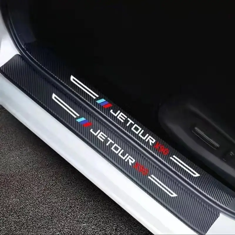 Suitable for Dongfeng Fengshen Yixuan Gs/Max Car Threshold Strip Modification Decorative Welcome Pedal Protection Strip Anti-Scratch Strip