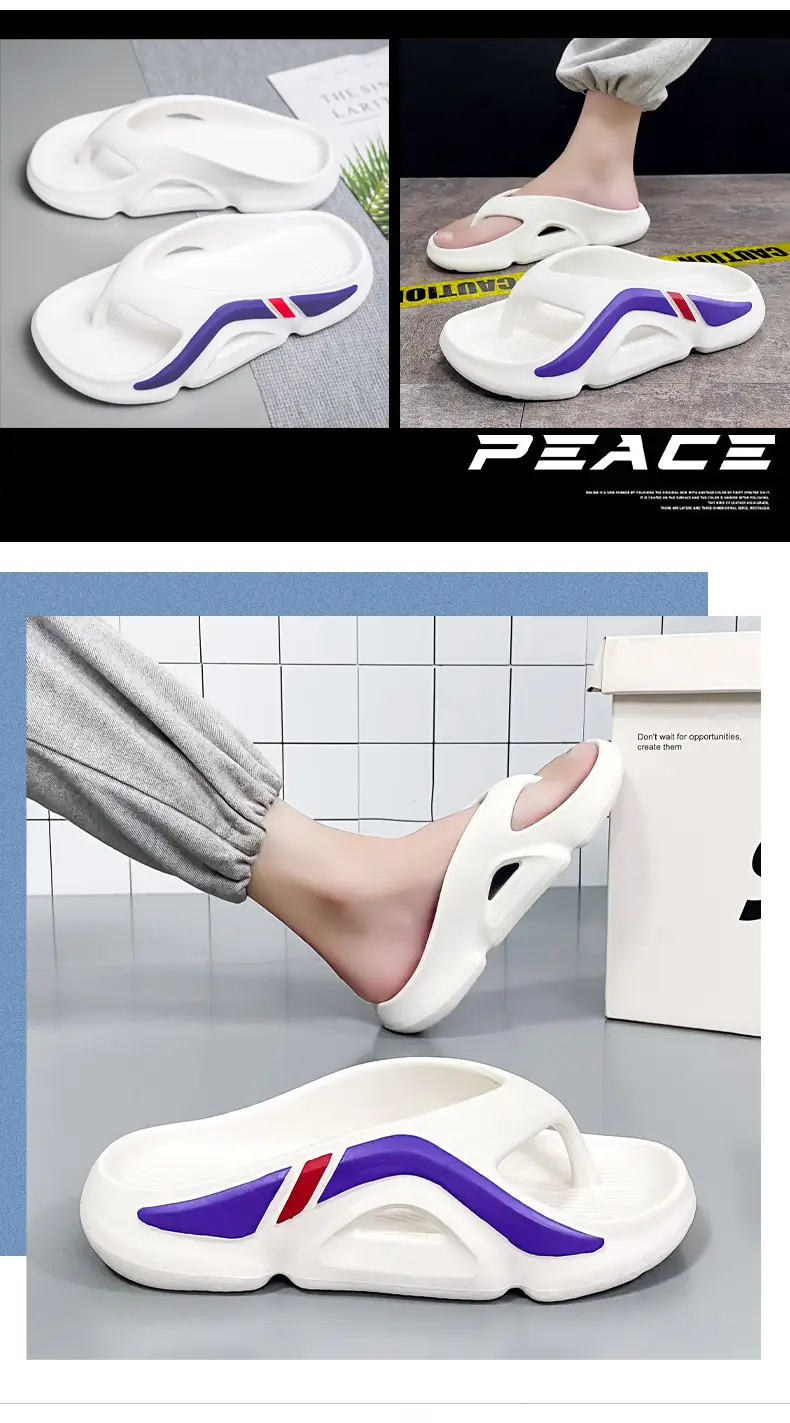 2023 Summer new slippers men's outro fashion casual men's flip-flops wholesale beach flip-flops — feature 7