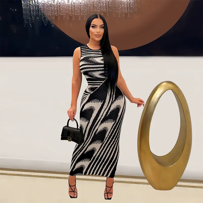 Black and white stripes