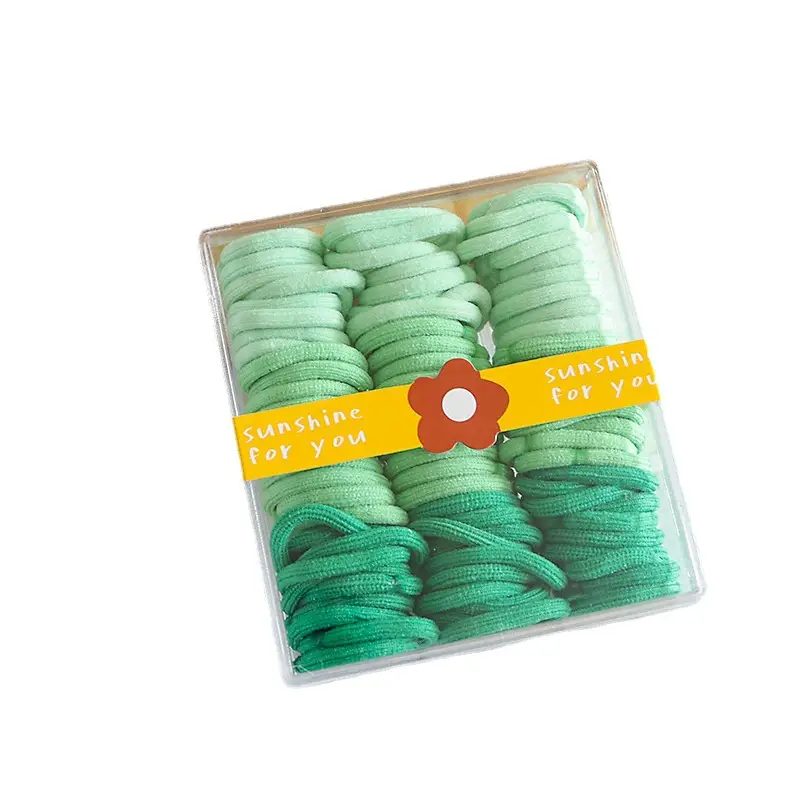 Korean Candy Color Thumb Rings for Girls Hair Rubber Band - Image 11
