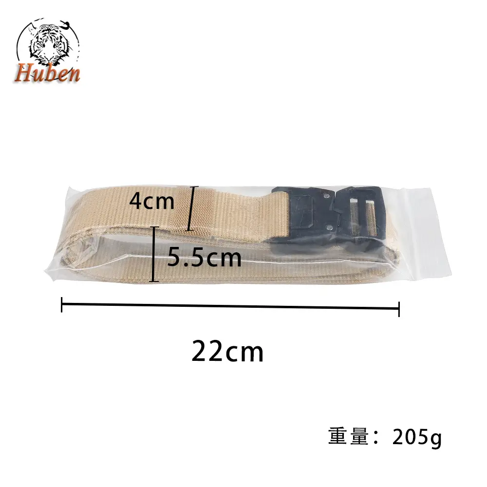 3.8cm Tactical Belt Buckle Men's Quick Release Nylon Belt - Image 8