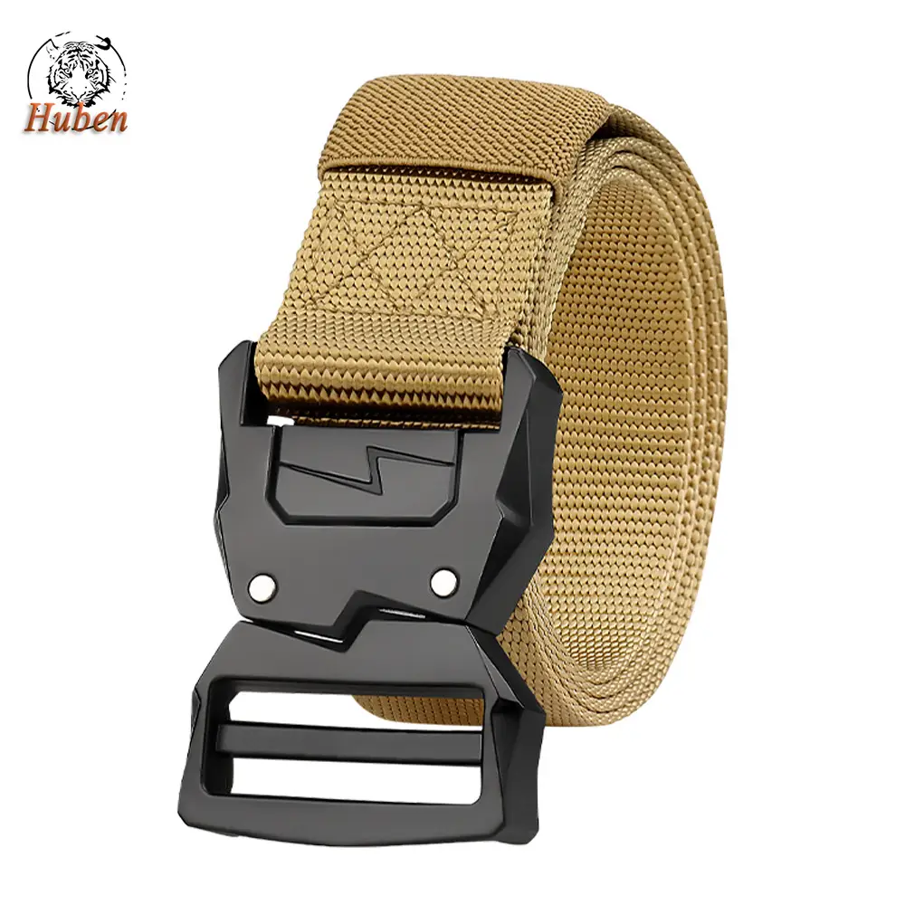 3.8cm Tactical Belt Buckle Men's Quick Release Nylon Belt - Image 2