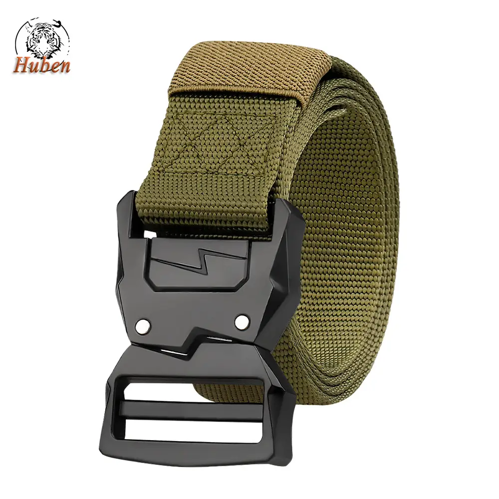 3.8cm Tactical Belt Buckle Men's Quick Release Nylon Belt - Image 3