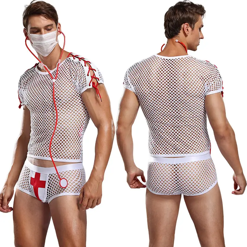 2023 Men's Doctor Uniform Nightclub Male Suit