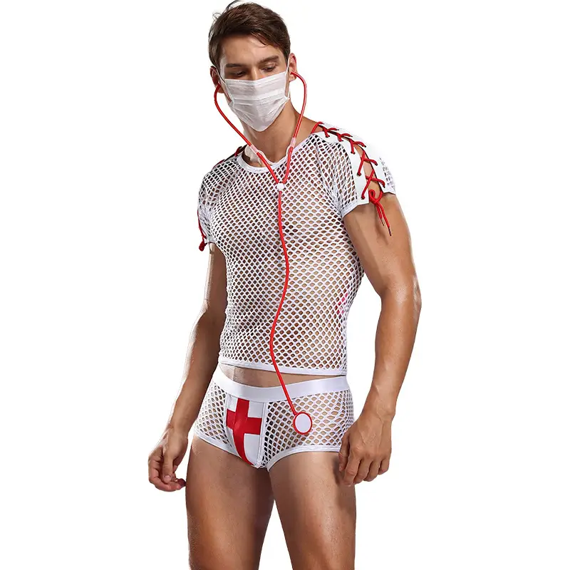2023 Men's Doctor Uniform Nightclub Male Suit