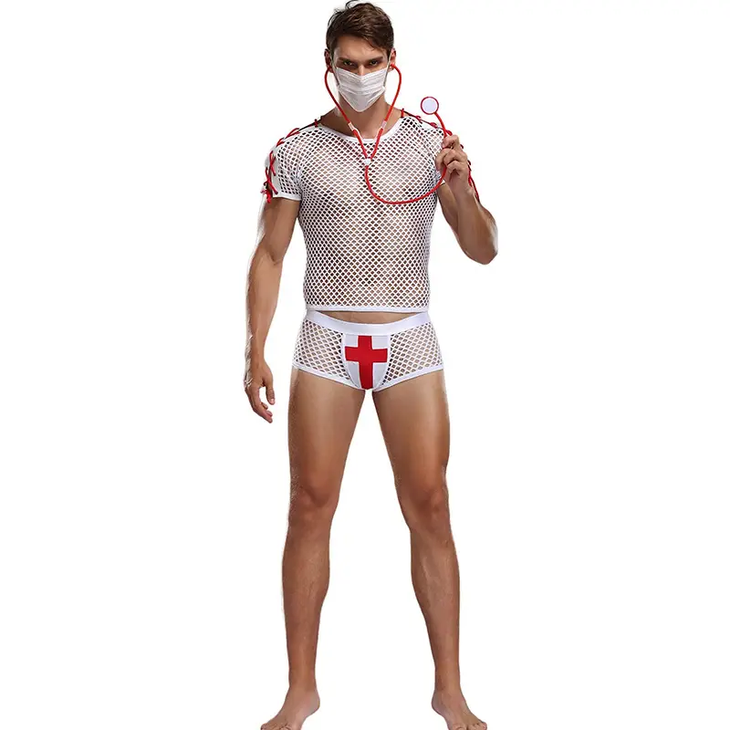 2023 Men's Doctor Uniform Nightclub Male Suit