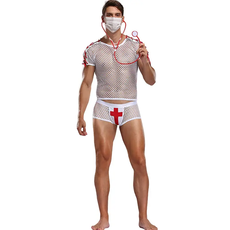 2023 Men's Doctor Uniform Nightclub Male Suit