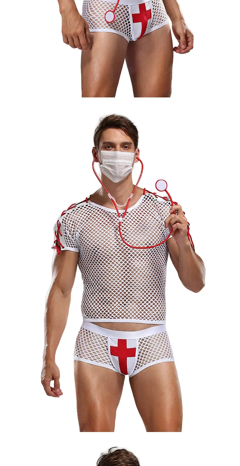 2023 Men's Doctor Uniform Nightclub Male Suit — feature 5