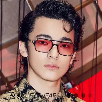 New Fashion Men's Box Sunglasses Brown Gradient — feature 2