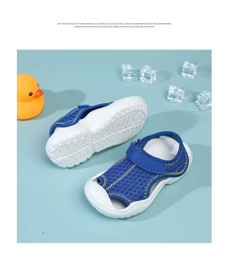 Pink Kids Cross-Braceled Sandals with Thick White Sole — feature 24