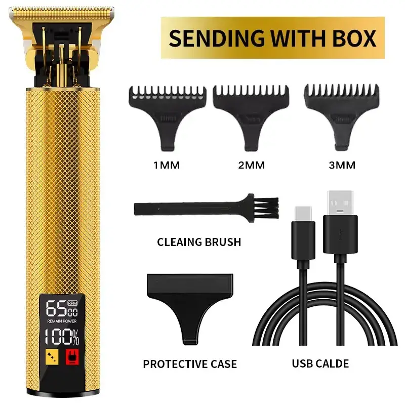Electric Carving Oil Head Clipper for Hair Salon & Professional Use - Image 21