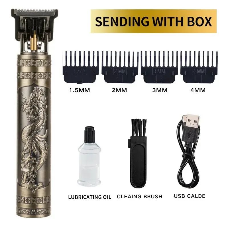 Electric Carving Oil Head Clipper for Hair Salon & Professional Use - Image 6