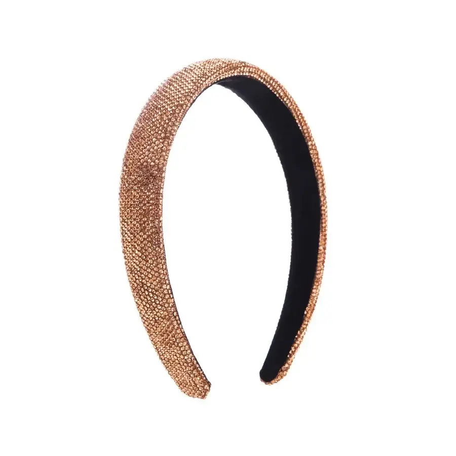 Pink Full Diamond Hair Band for Women - Image 6