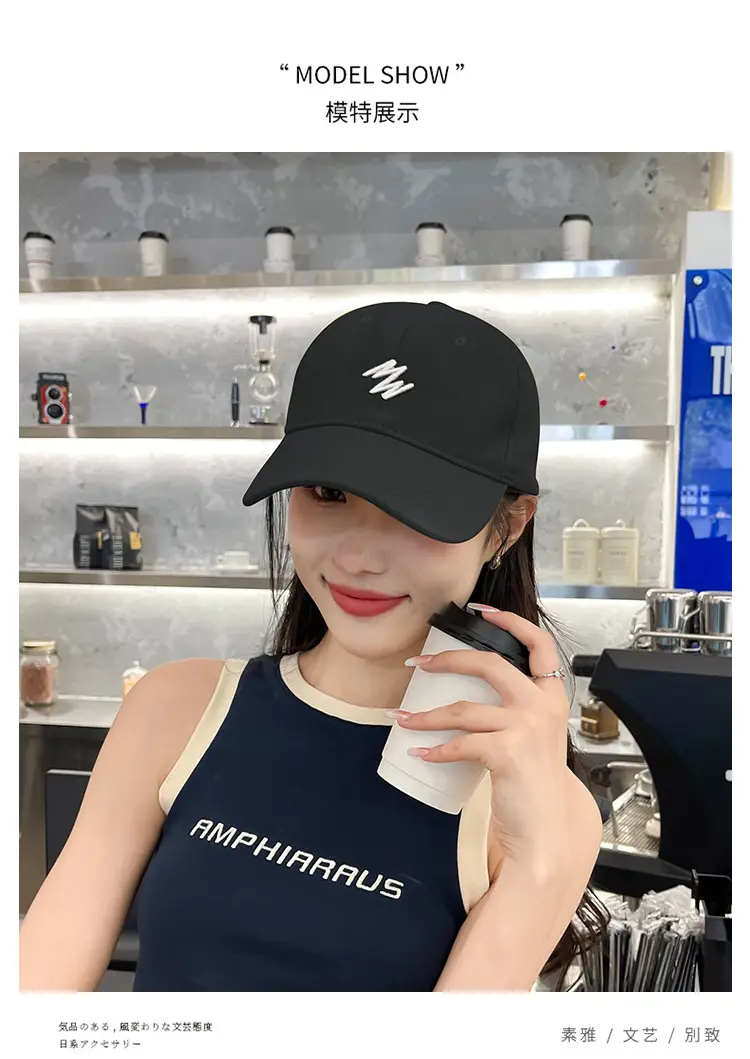Women's Summer Embroidered Baseball Cap Cap — feature 14