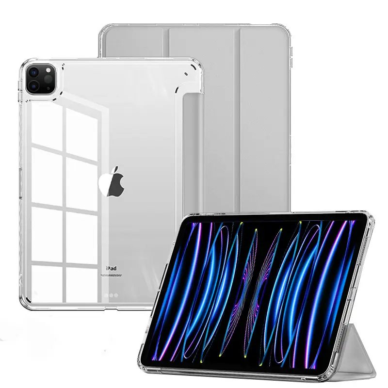 25ipad Air7 Transparent Acrylic Protective Case 8.2" - Image 3