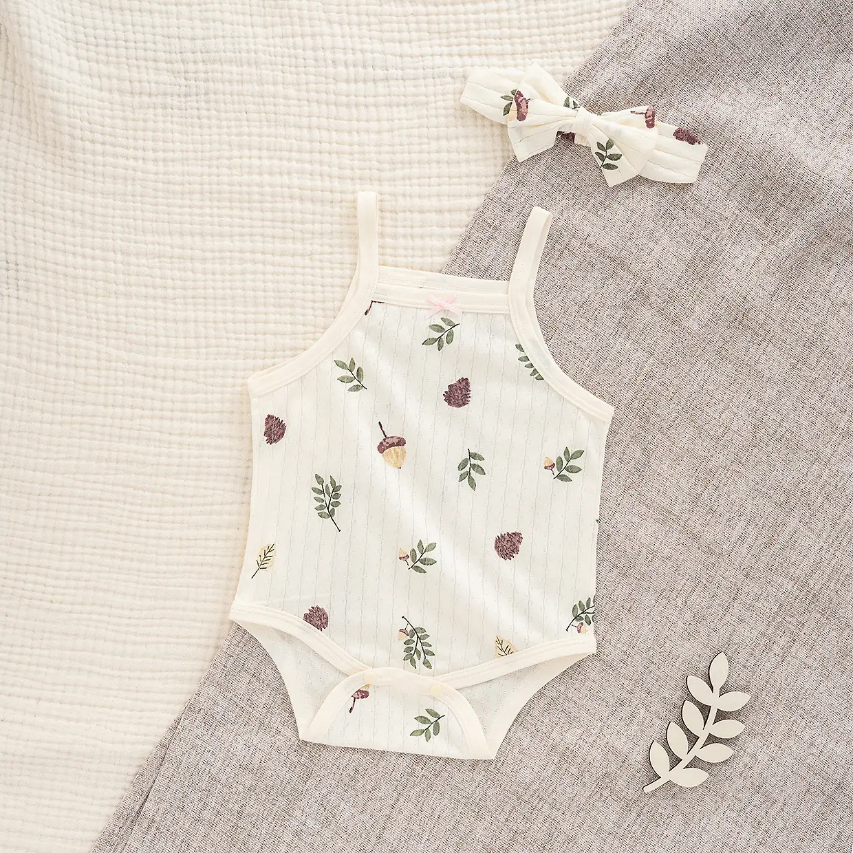 Newborn Baby Sling Bag Ultra-Thin Pure Cotton Fat Clothes Set — feature 11