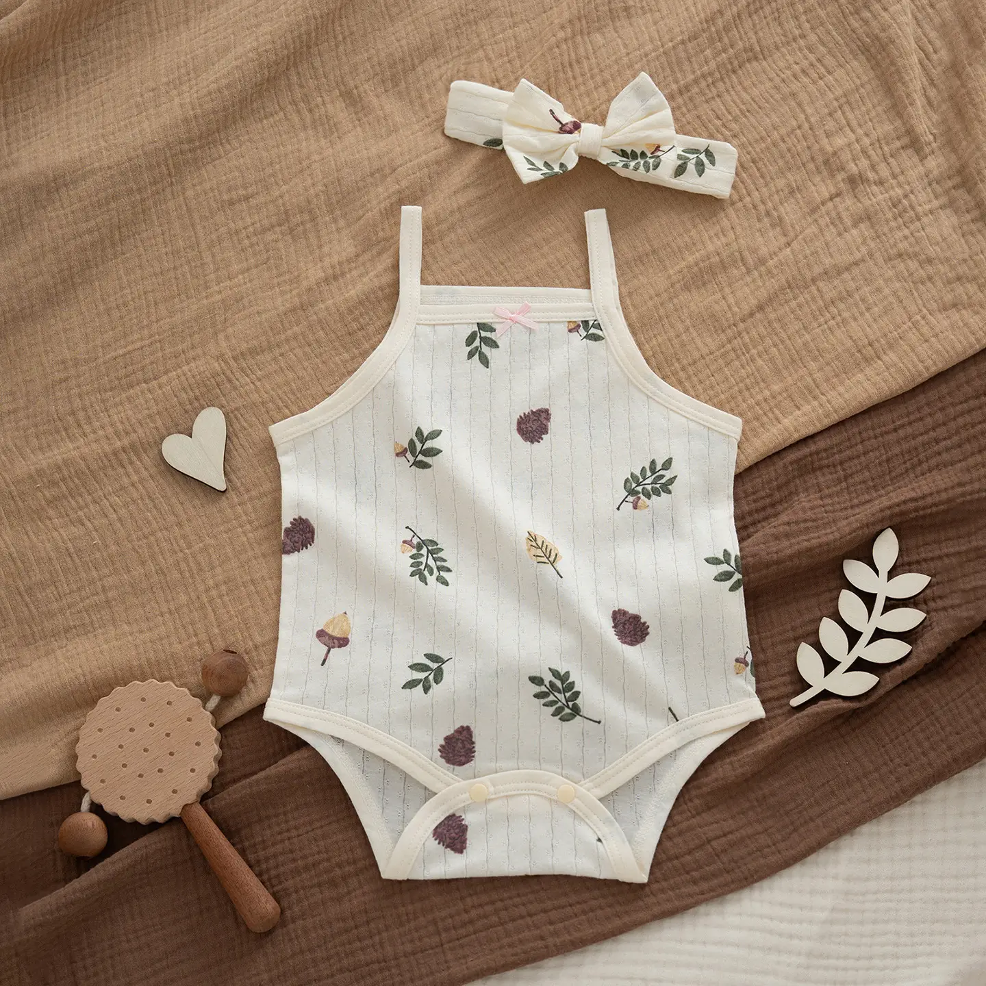 Newborn Baby Sling Bag Ultra-Thin Pure Cotton Fat Clothes Set - Image 4