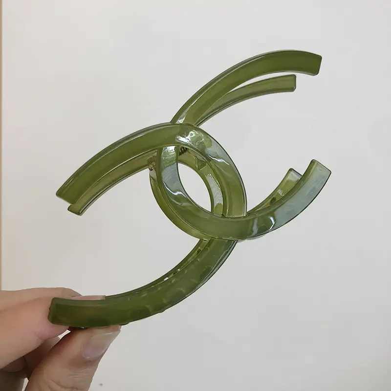 Black Shark Clip Back Hair Accessory for Men