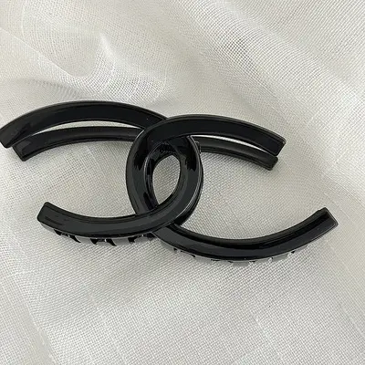 Black Shark Clip Back Hair Accessory for Men